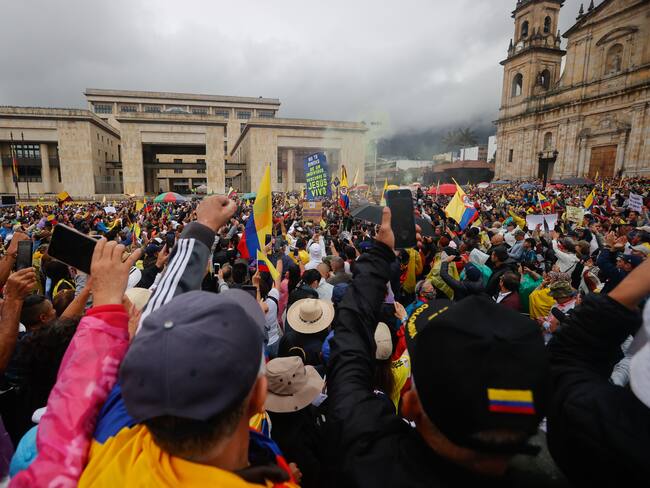 Marchas del 21 de abril en Bogotá | Foto: Gettyimages