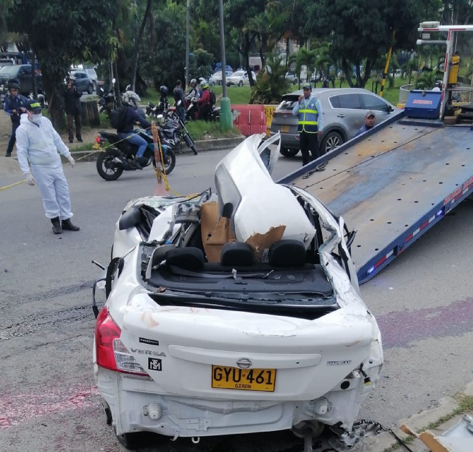 Accidente Piedecuesta/Suministrada