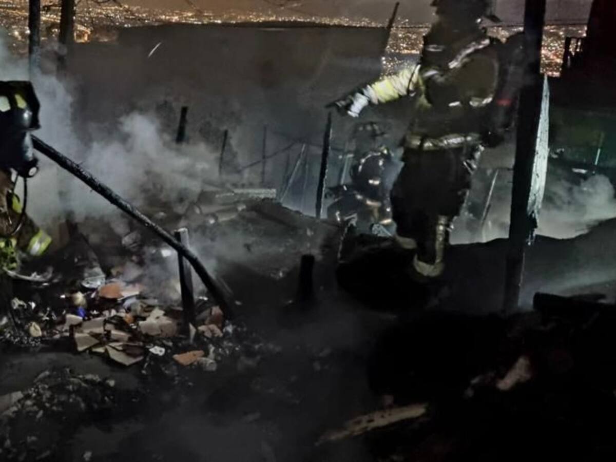 Grave incendio en Ciudad Bolívar dejó más de 15 predios y 39 personas afectadas