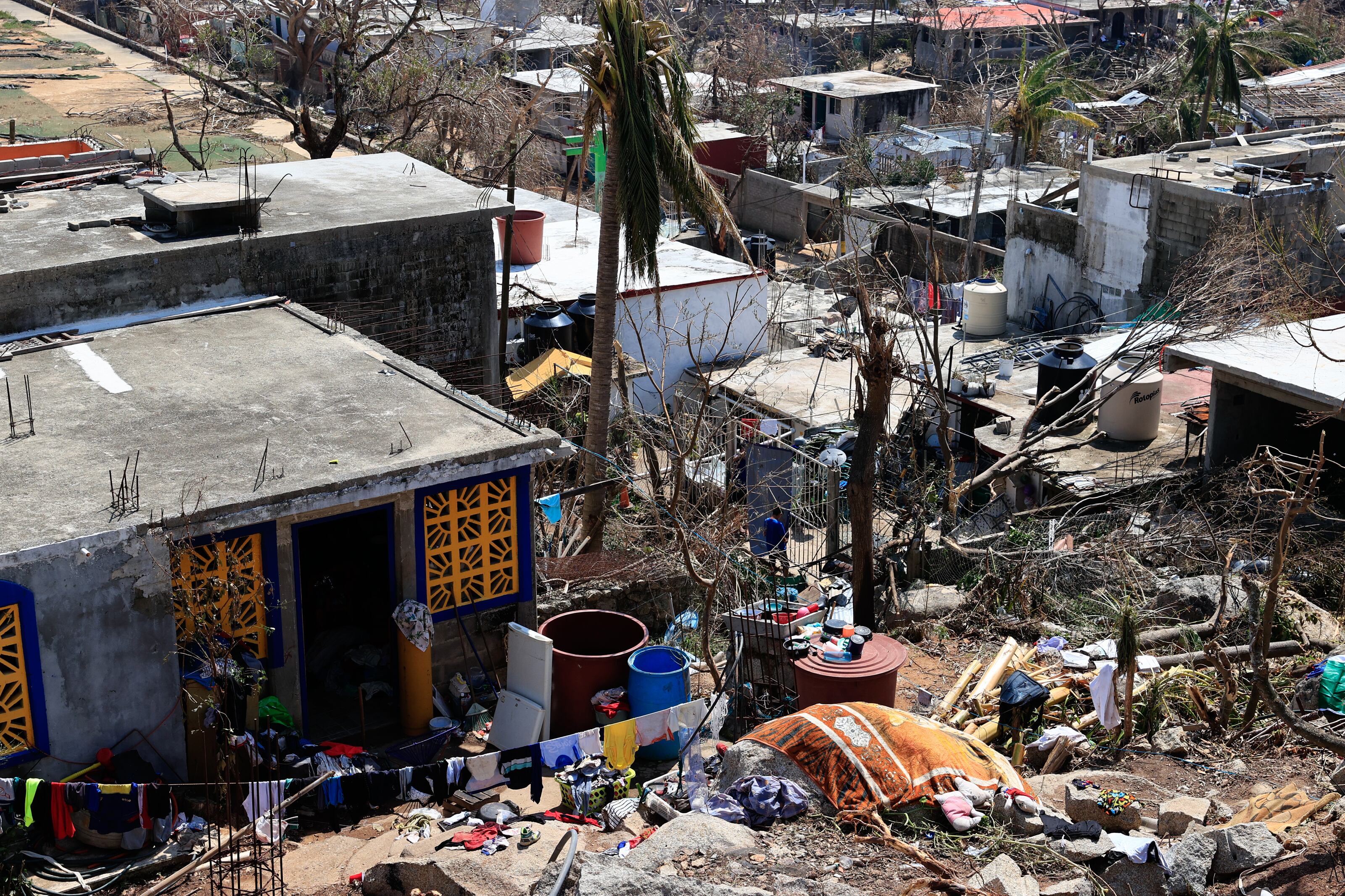Huracán Otis en Acapulco, México | Foto: EFE