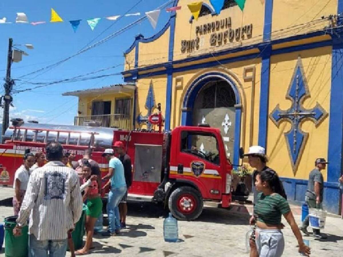 Más de 2.000 personas están sin el servicio de agua en Marmato, Caldas