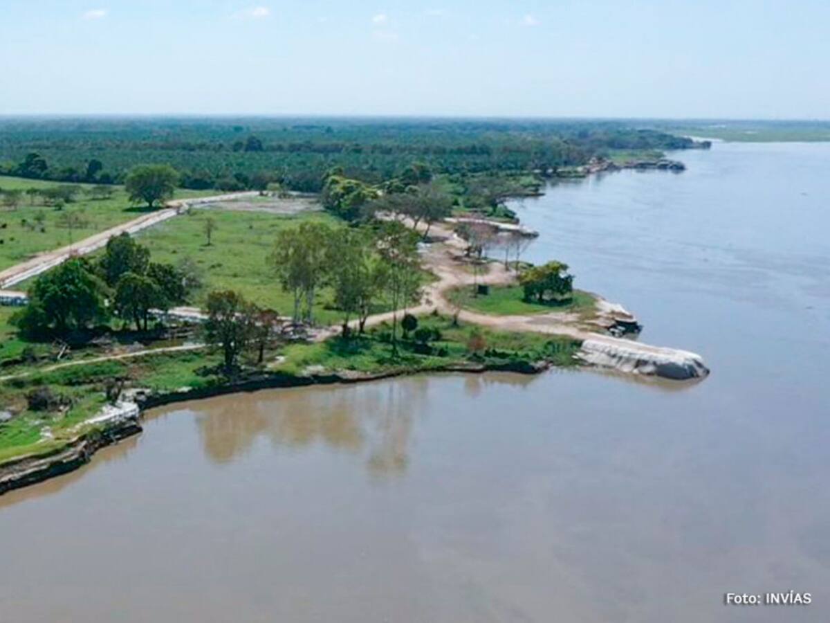 Invías adjudicó obras de protección de la orilla del río Magdalena en Salamina