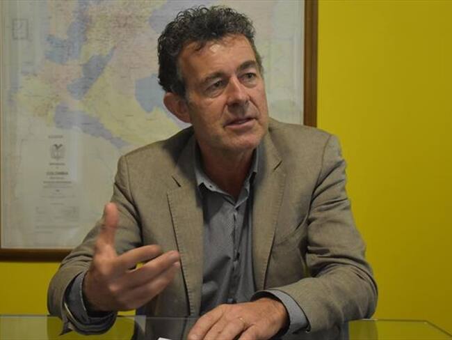 Jozef Merkx, representante de ACNUR en Colombia. Foto: Agencia Anadolu