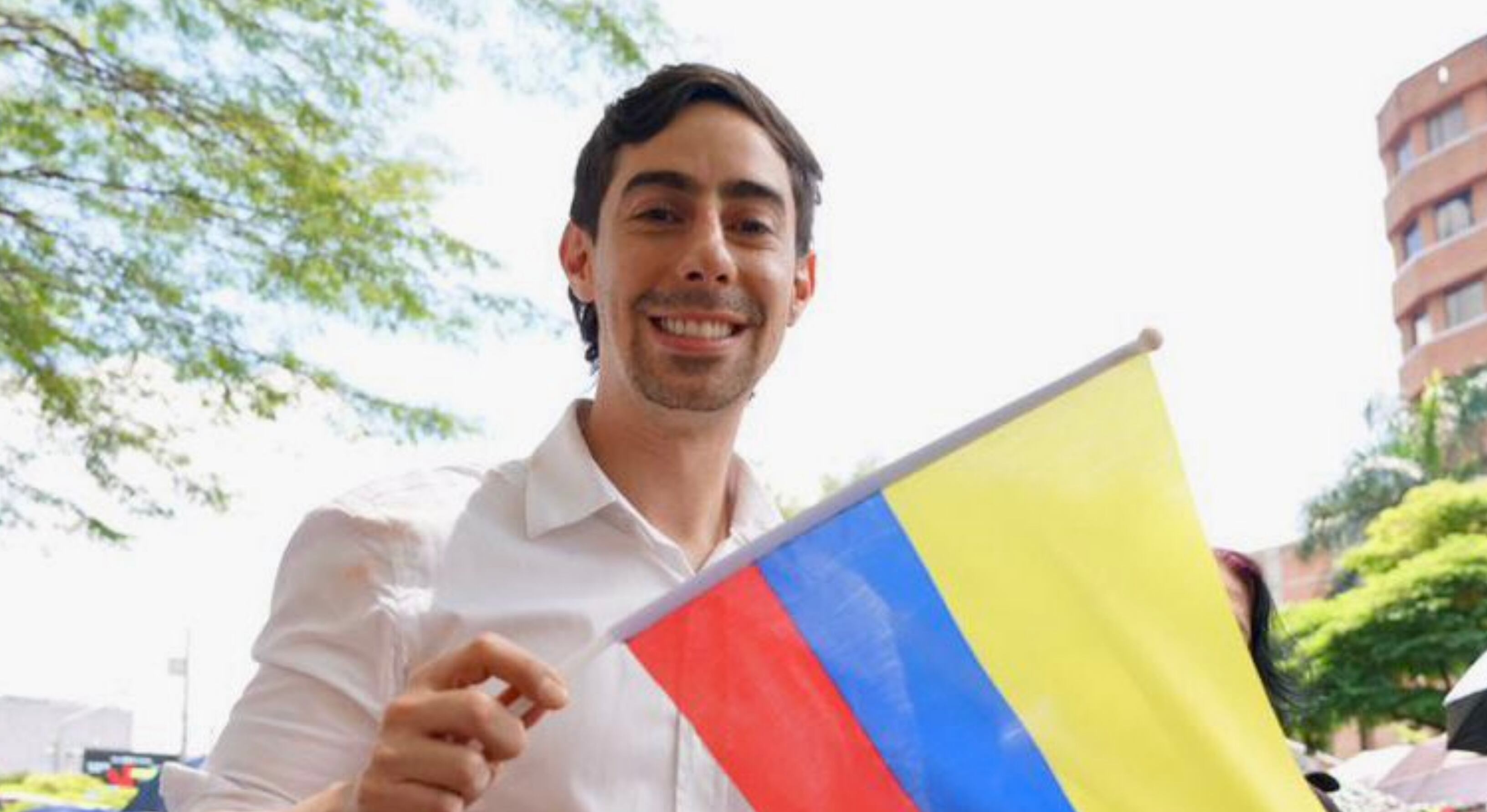 Juan Carlos Upegui, candidato a la Alcaldía de Medellín. Foto archivo: @JuanCaUpeguiV
