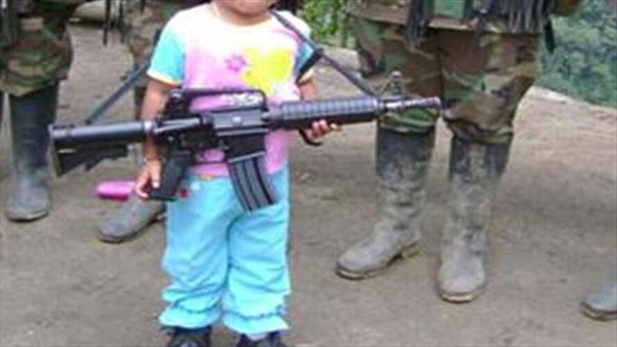 Reclutamiento forzado de menores. Foto: