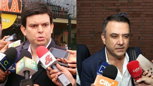 Los cuestionados exgobernadores Alejandro Lyons y Edwin Besaile serán imputados por el desvío de más de 4.000 millones de pesos. Foto: Colprensa