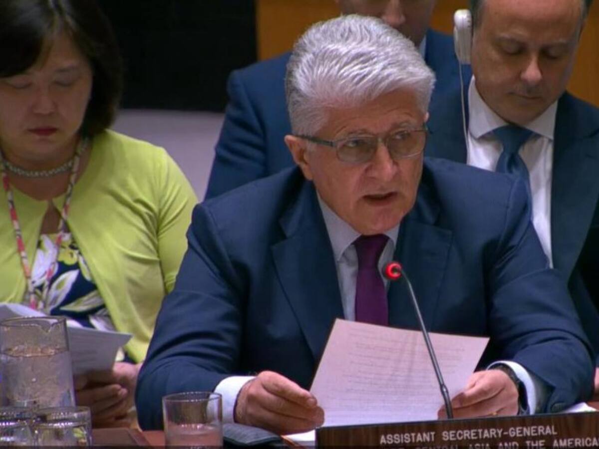 Miroslav Jenča asume las riendas de la Misión de Verificación de la ONU en Colombia