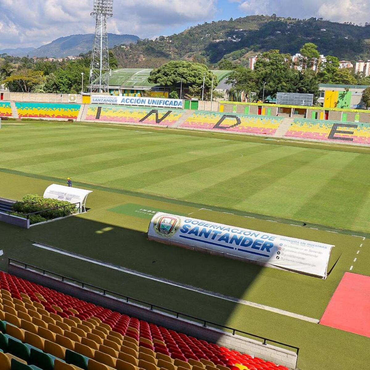 Avanzan las obras en el estadio Américo Montanini para los partidos de Copa Libertadores