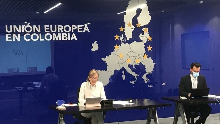 El Fondo Europeo para La Paz. Foto: Twitter @AgenciaTierras