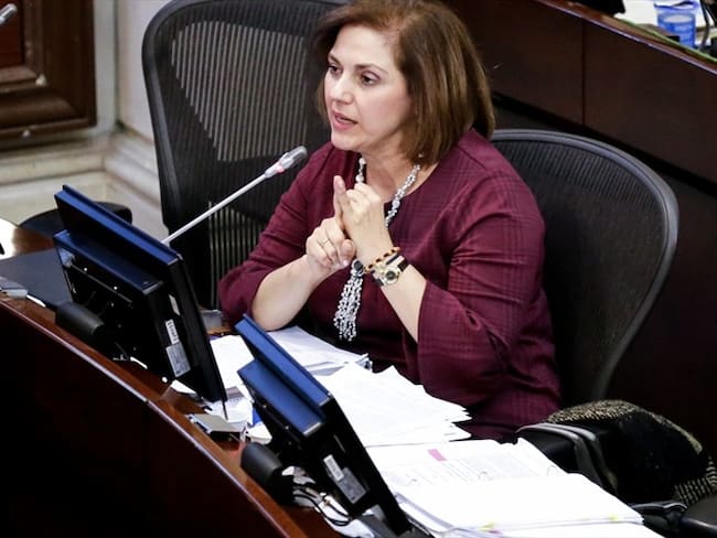 La propuesta fue planteada por la senadora María del Rosario Guerra. . Foto: Colprensa