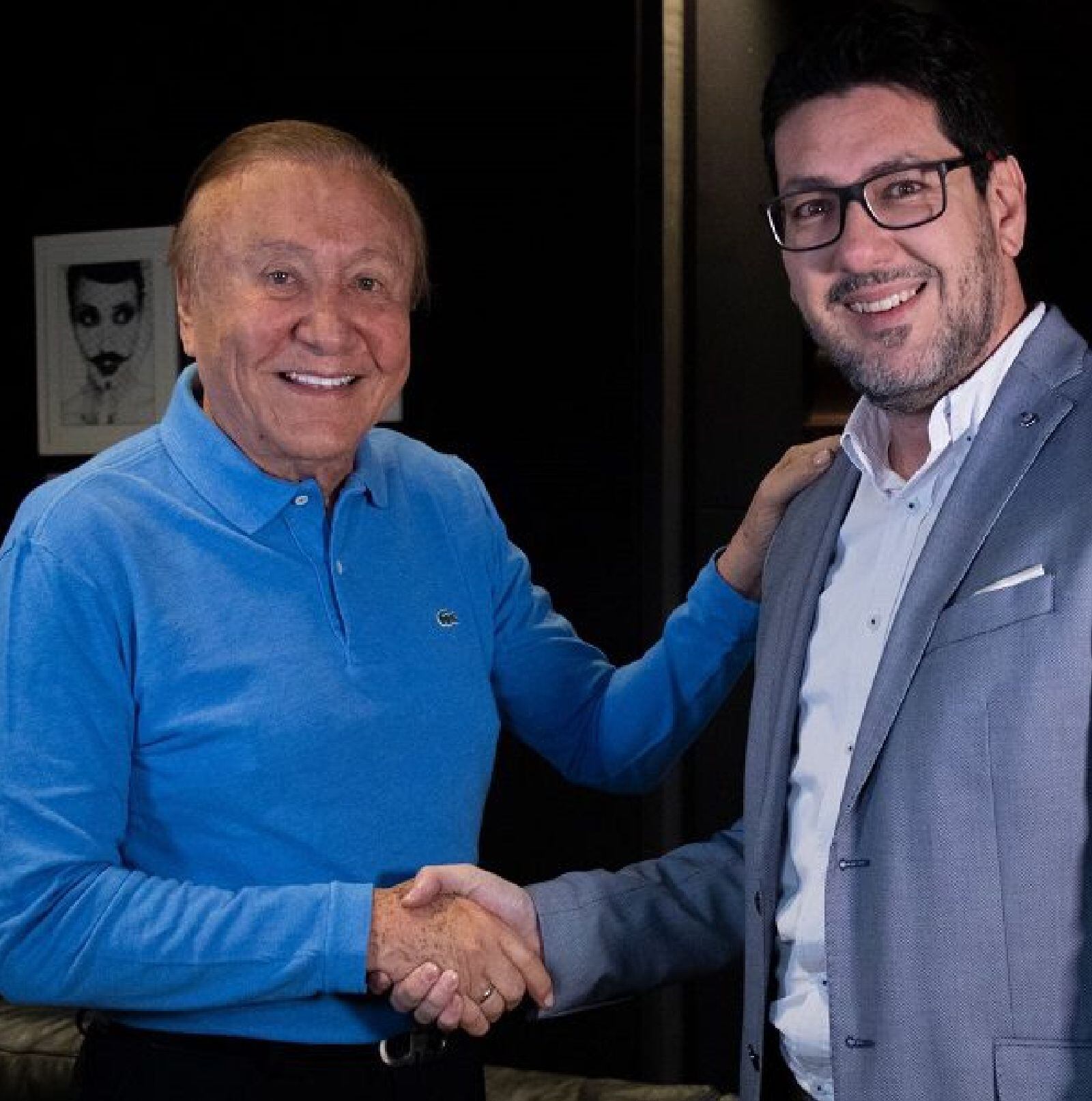 Oscar Jahir y Rodolfo Hernández / vía Twitter