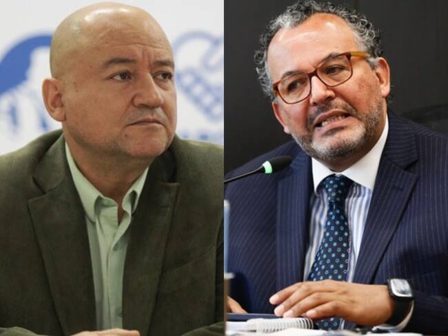 Antonio Lozada y Roberto Vidal. Foto: (Colprensa - Diego Pineda) / (Colprensa - Lina Gasca)