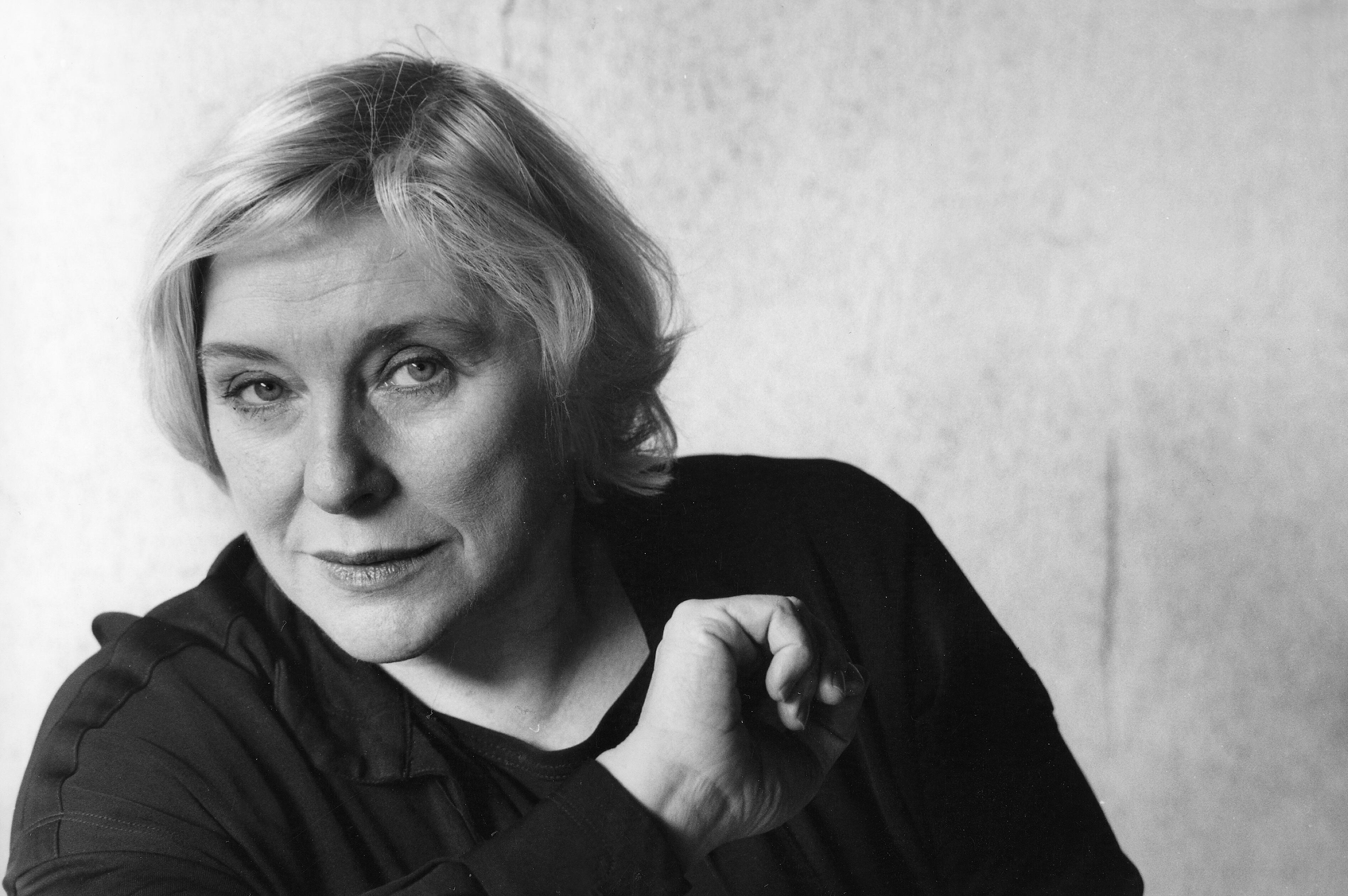 Fay Weldon, escritora británica. Foto de Schiffer-Fuchs/ullstein bild vía Getty Images.