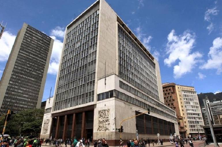 Sede central en Bogotá del Banco de la República