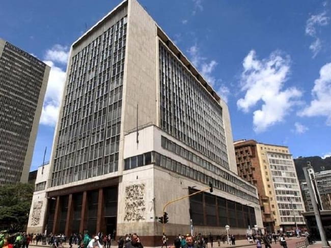 Sede central en Bogotá del Banco de la República. Foto: Colprensa.