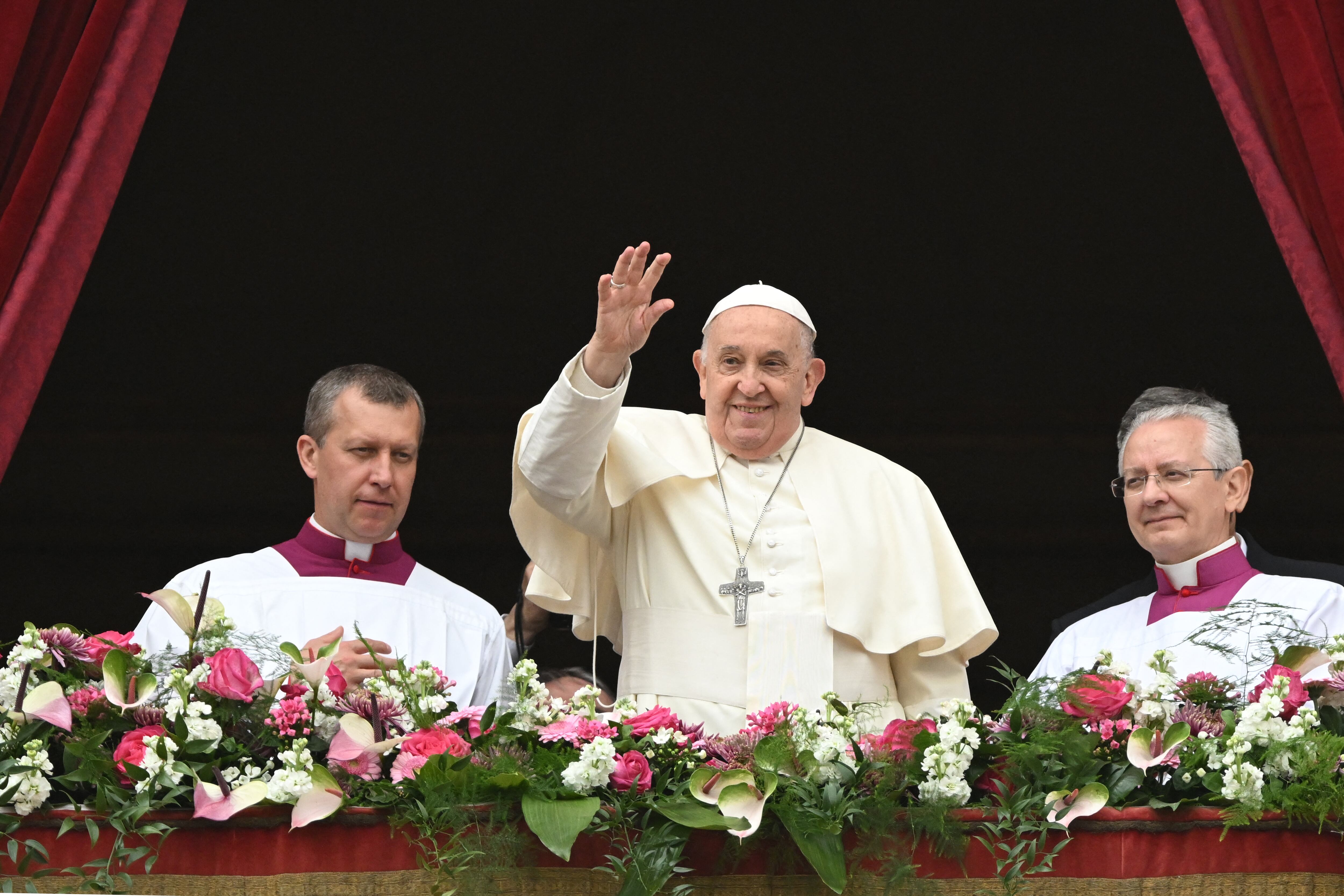 Referencia de Papa en Semana Santa. Foto: TIZIANA FABI/AFP via Getty Images.
