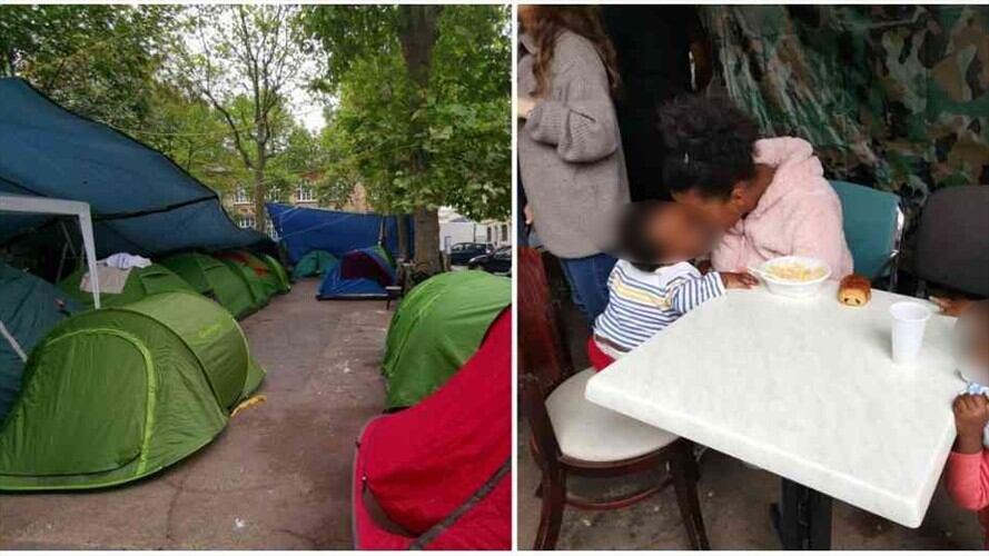 Colombianos sin hogar en Saint Ouen, Francia, no serán deportados: Cancillería. Foto: Archivo particular