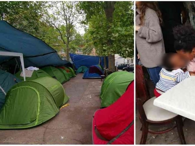 Colombianos sin hogar en Saint Ouen, Francia, no serán deportados: Cancillería. Foto: Archivo particular