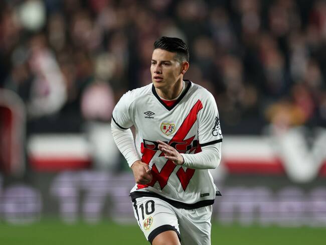 James Rodríguez en Rayo Vallecano. (Photo by Florencia Tan Jun/Getty Images)