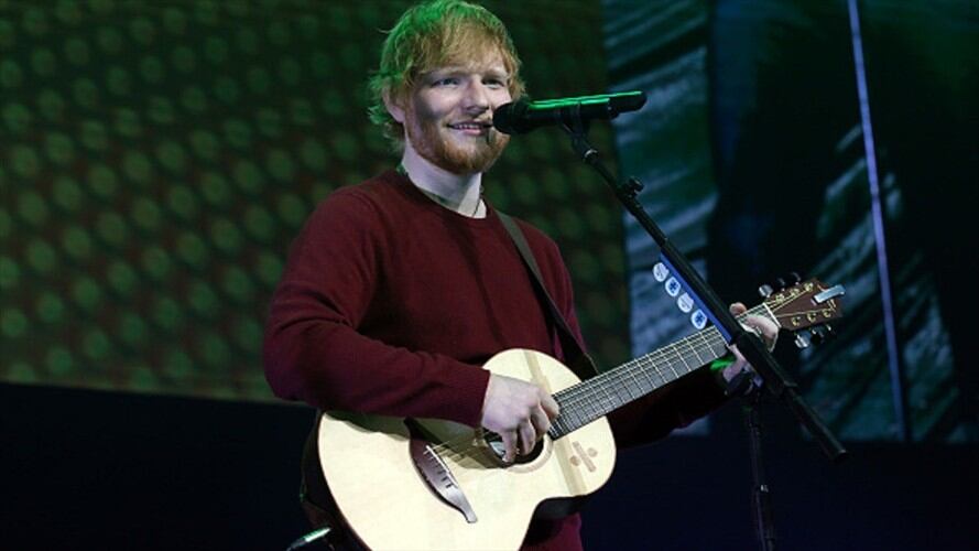 Ed Sheeran, cantante británico . Foto: Getty Images