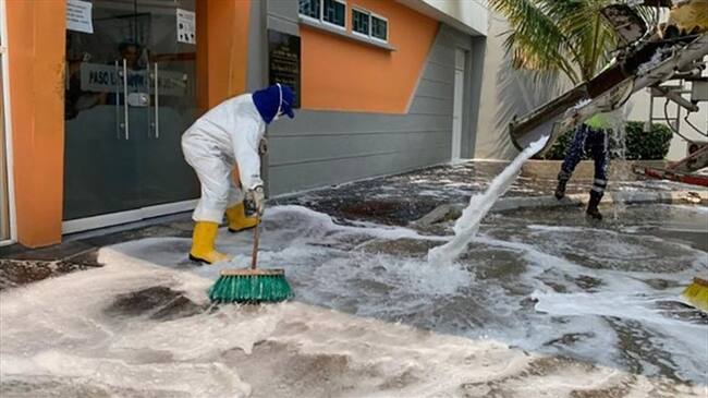 Aseo Técnico contaba con una planta de personal directa de 720 personas. Foto: Cortesía