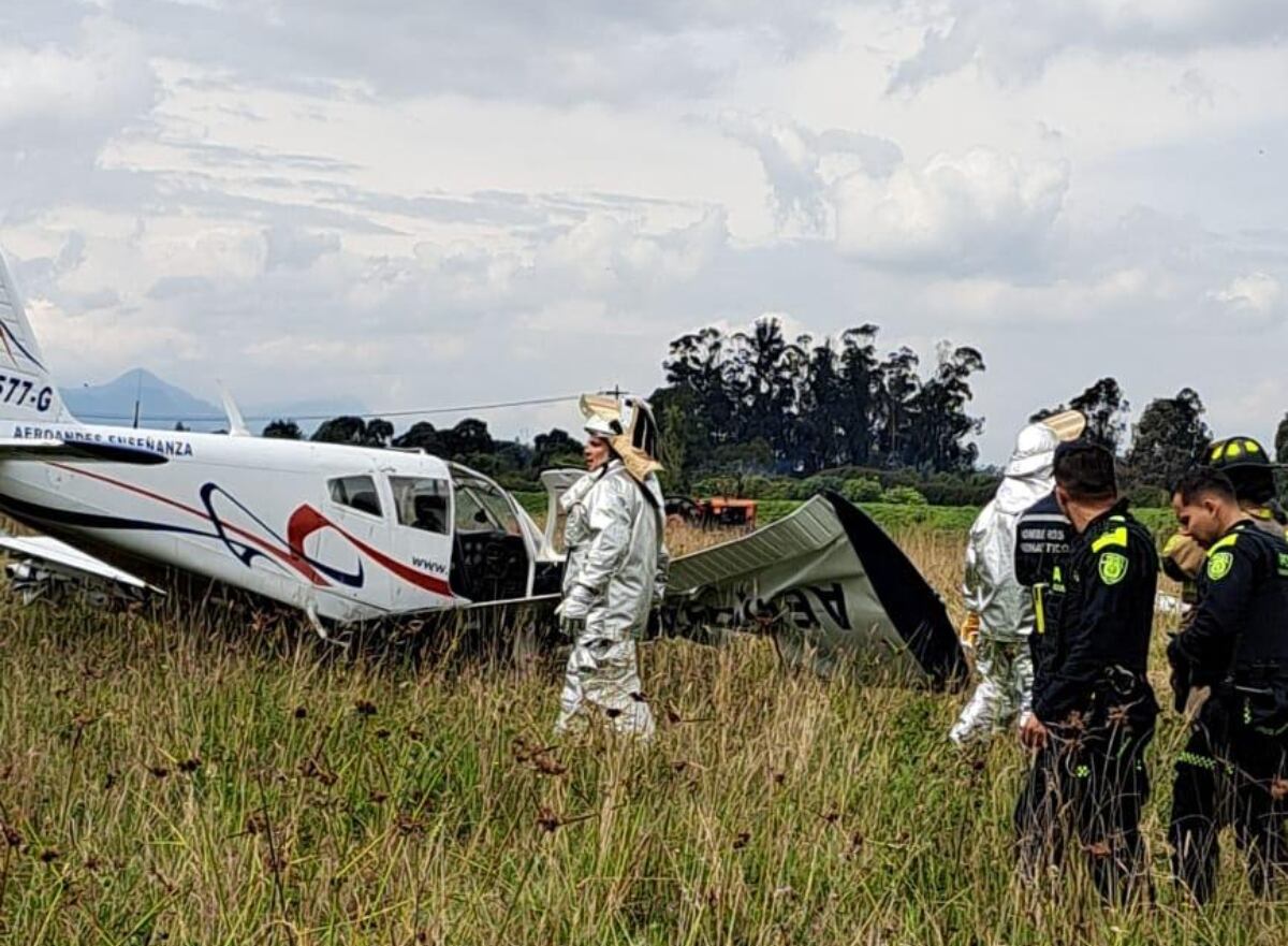 Avión tipo PA 28. Foto: Cortesía Aeronáutica Civil.