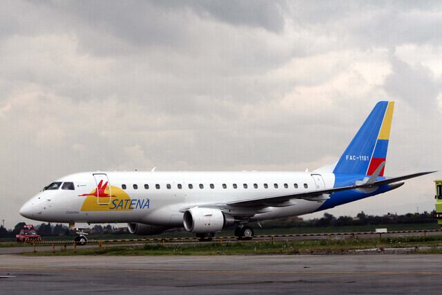 Satena. Foto: (COLPRENSA – ARCHIVO)