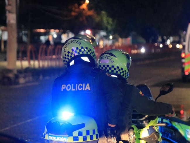 Policías en patrullajes. Foto: Alcaldía Montería (referencia). 