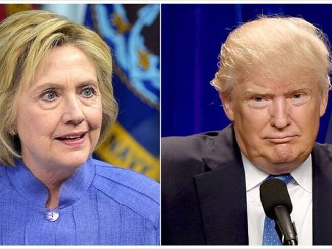 Clinton y Trump tienen millonarios apoyándolos. Foto: AFP / BBC Mundo.