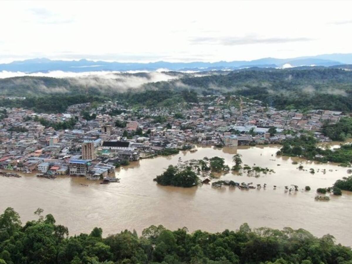 Alerta roja en Nariño por fuertes lluvias