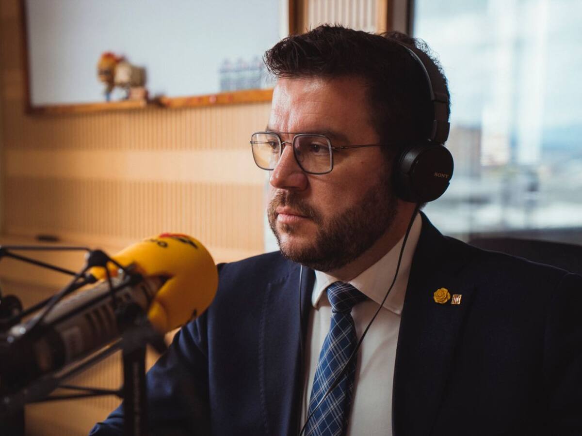 Pere Aragonés: “sabemos que los cambios no son nunca fáciles”