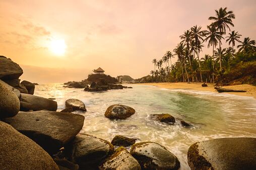 Cabo San Juan en el Parque Nacional Tayrona en Santa Marta. Foto: Getty