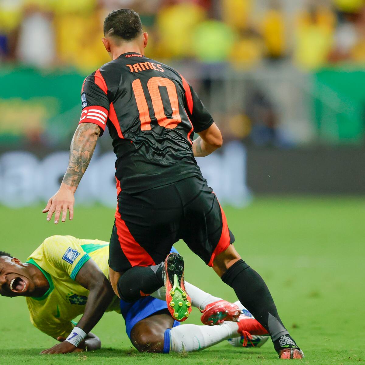 Tras derrota de Colombia con Brasil, así quedó la tabla de Eliminatorias al final de la fecha 13