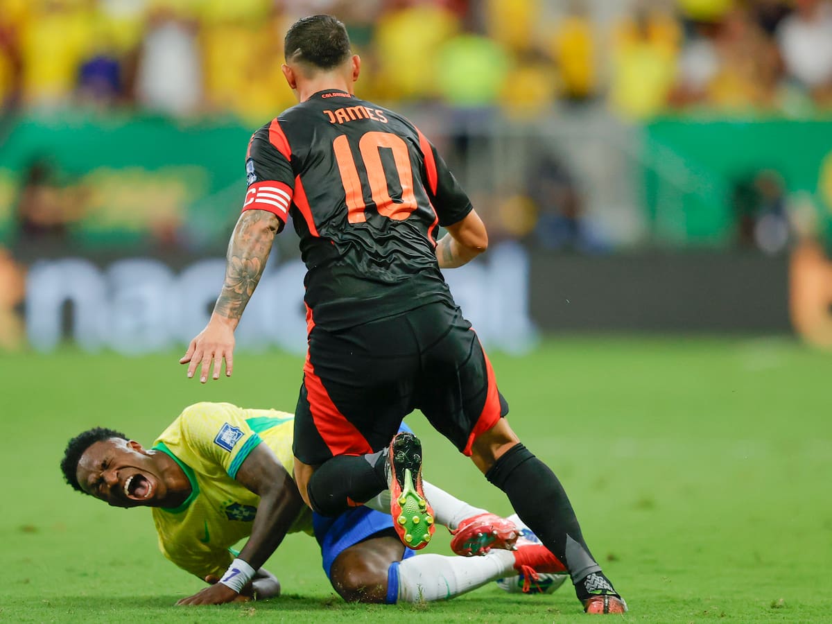 Tras derrota de Colombia con Brasil, así quedó la tabla de Eliminatorias al final de la fecha 13