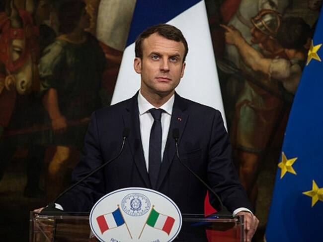 Macron anuncia que Francia acogerá a &quot;decenas&quot; de inmigrantes del Lifeline. Foto: Getty Images