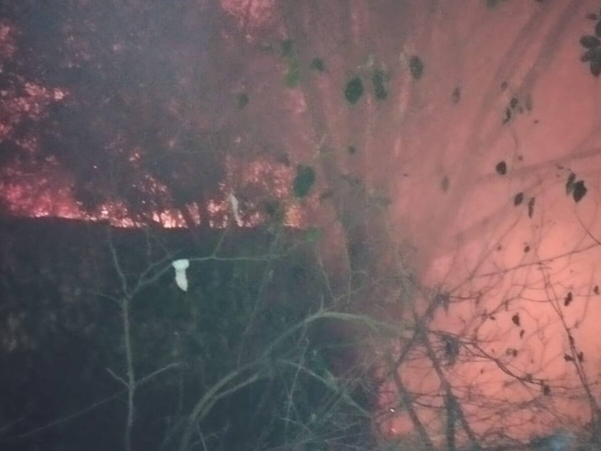 Alarma por incremento de incendios forestales en el área metropolitana de Bucaramanga