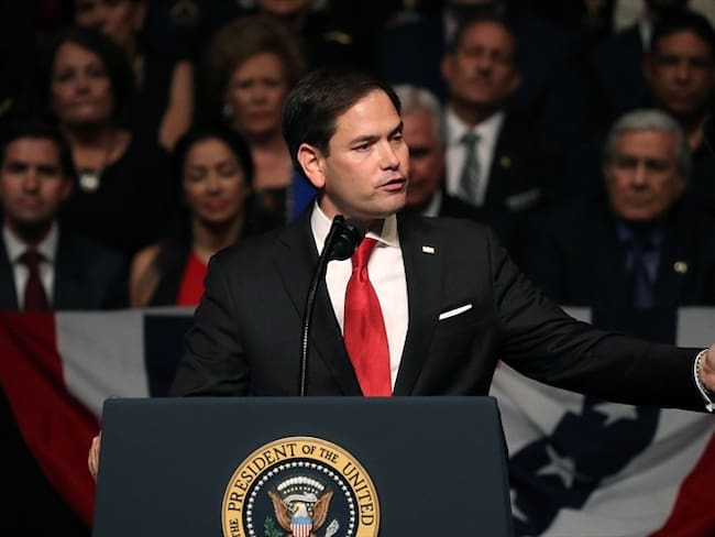 Marco Rubio dio su opinión frente a la extradición de miembros de las Farc. Foto: Getty Images