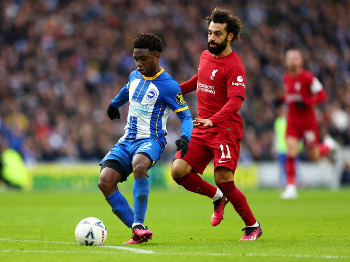 Liverpool sigue extrañando a Luis Díaz: perdió ante Brighton por FA Cup