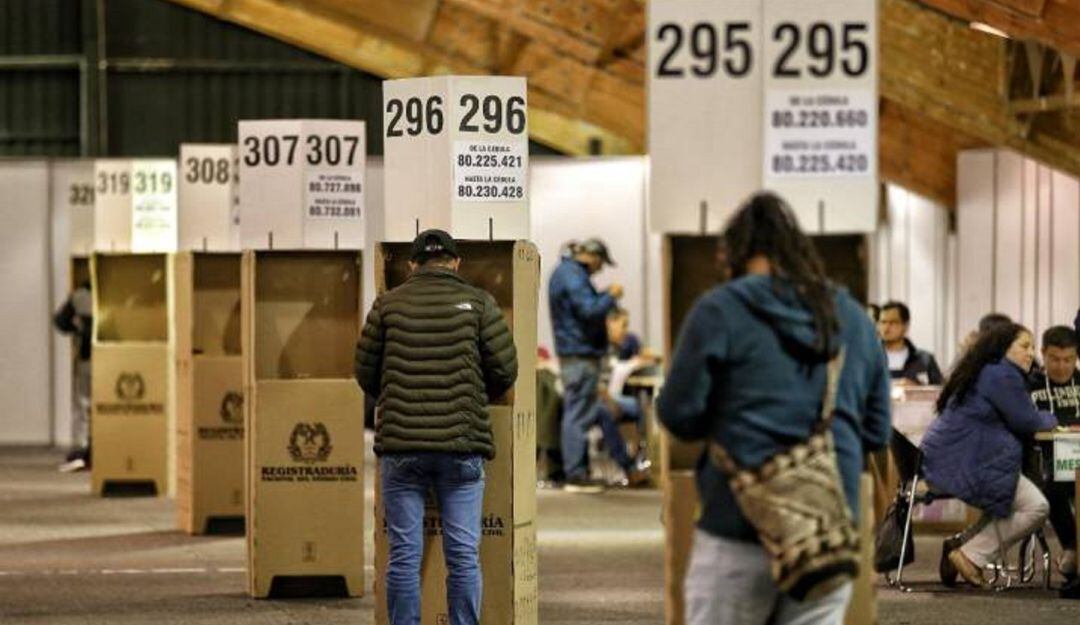 Puestos de votación Colombia Foto: Colprensa