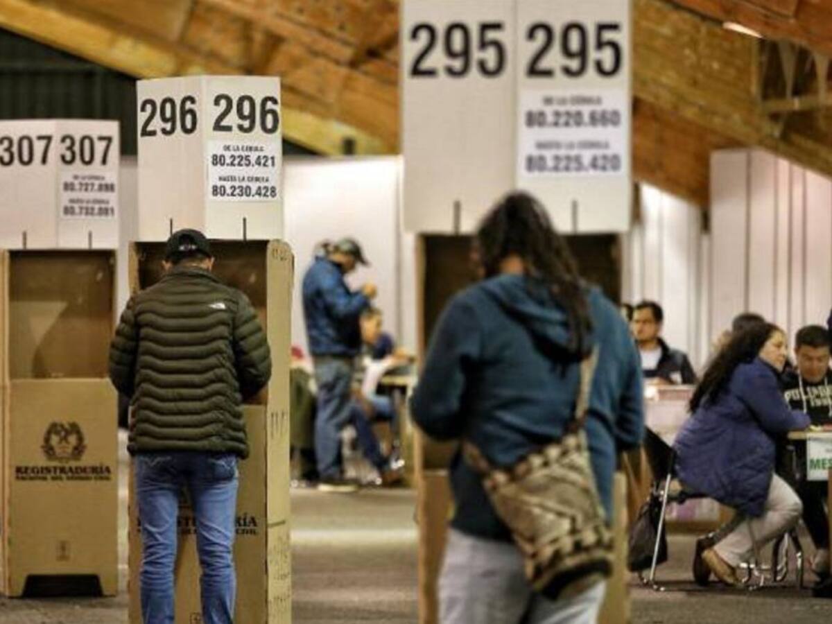 A partir de este sábado puede cambiar su puesto de votación para elecciones de 2023