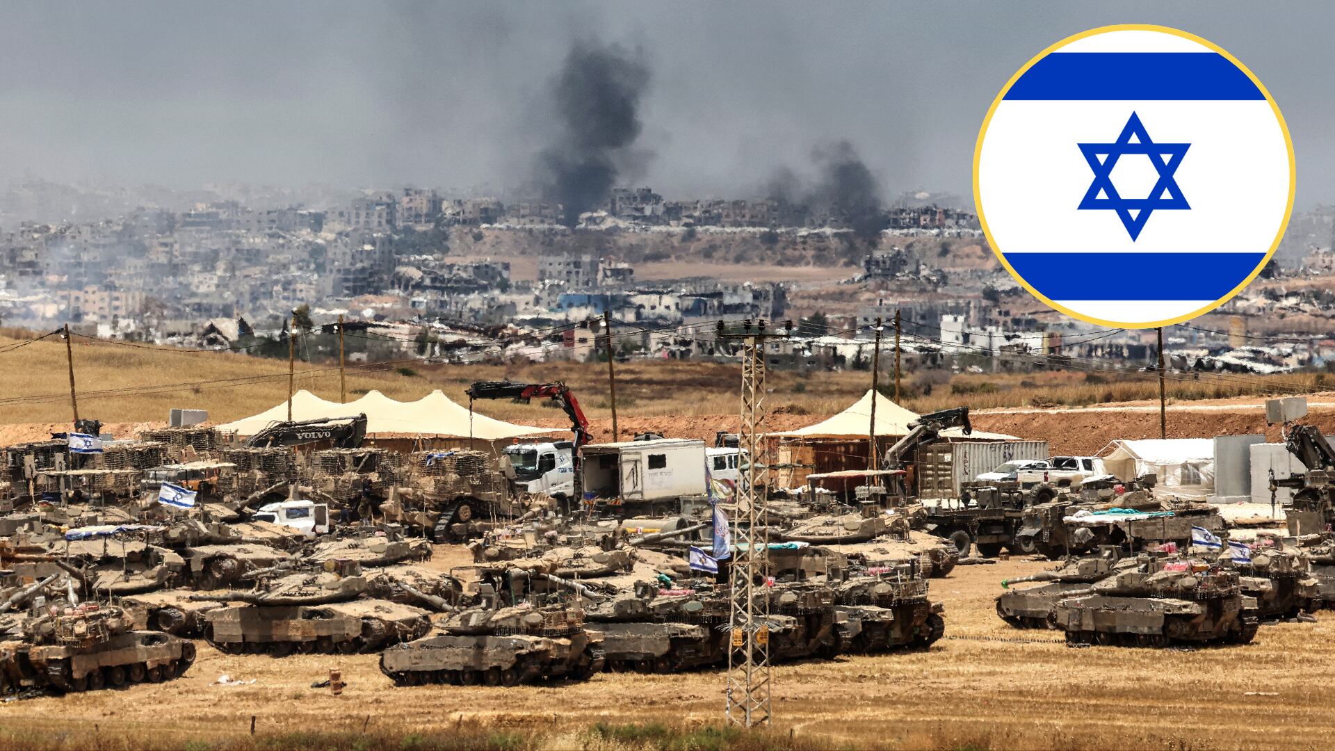 Ofensiva en Gaza por parte de Israel. Foto: JACK GUEZ/AFP via Getty Images.