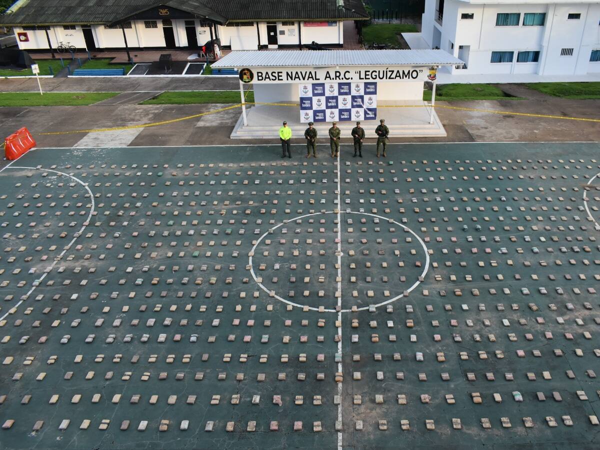 Incautaron tonelada de marihuana creppy en el Amazonas