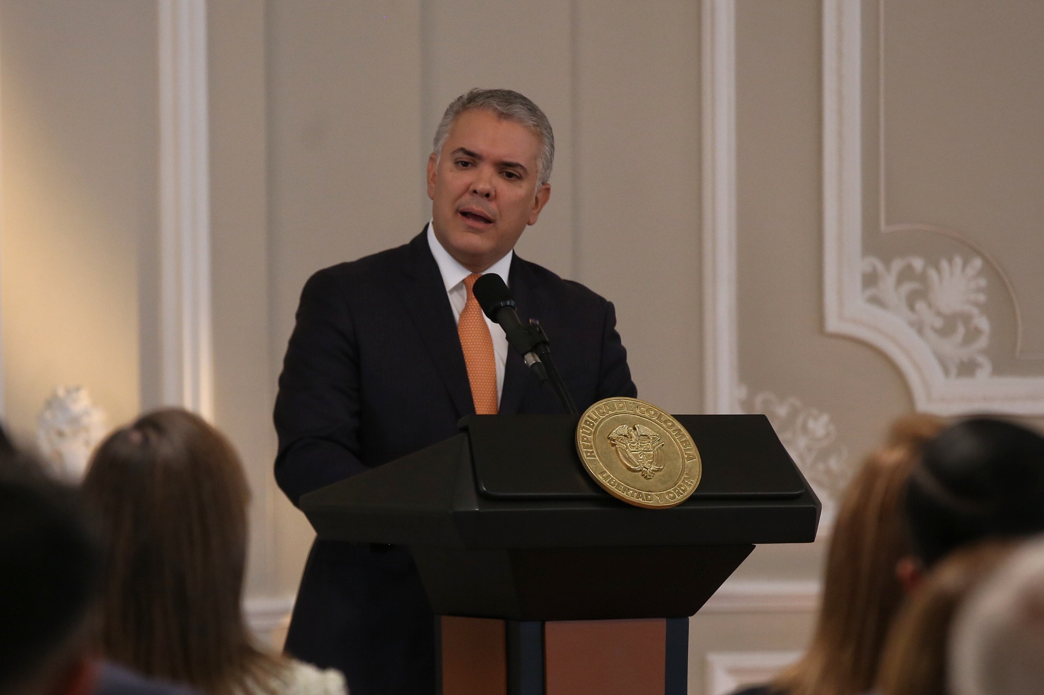 Iván Duque, presidente de Colombia. Foto: (Colprensa - Camila Díaz)