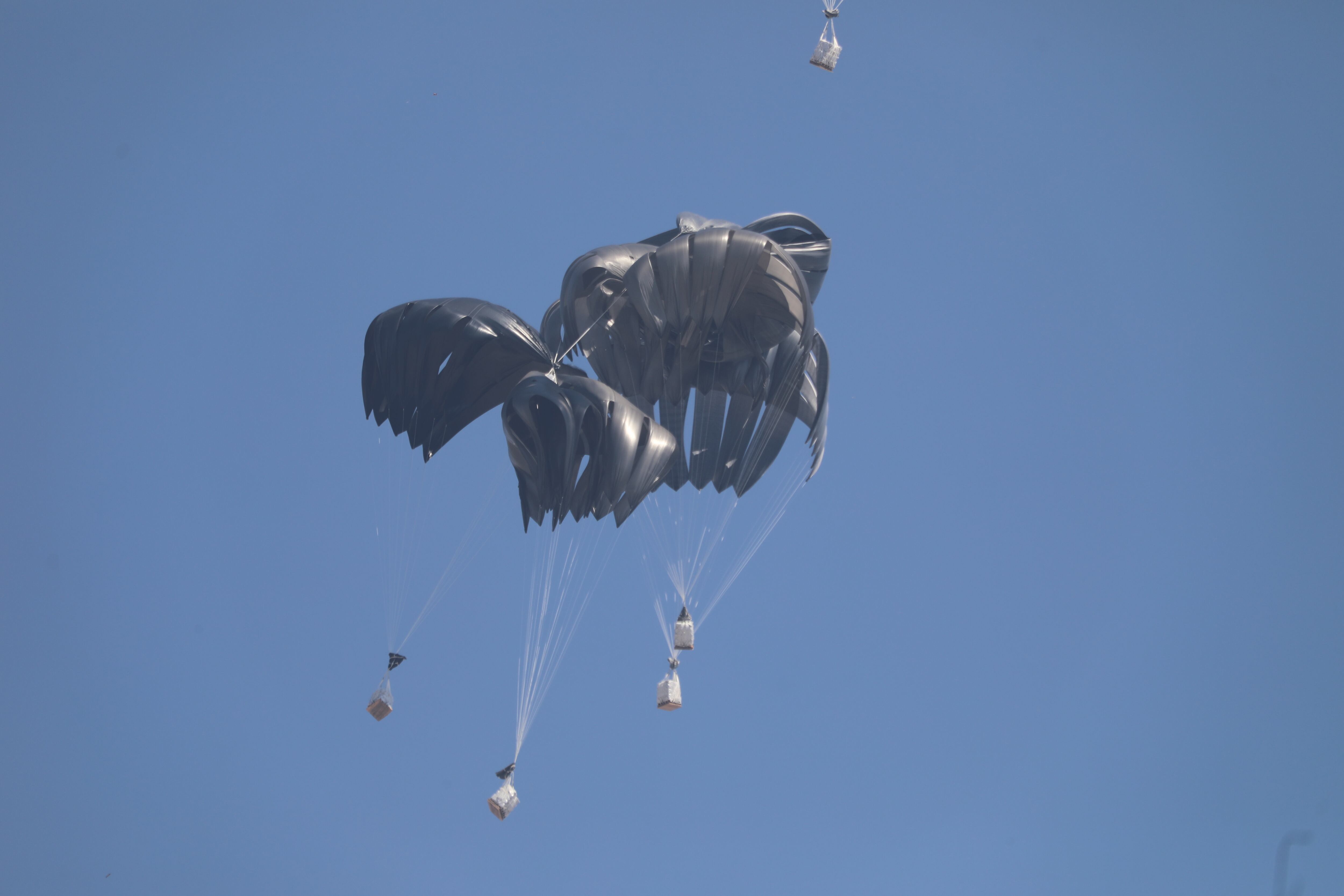 Ayuda humanitaria en Gaza. Foto: Mahmoud Issa /Anadolu via Getty Images