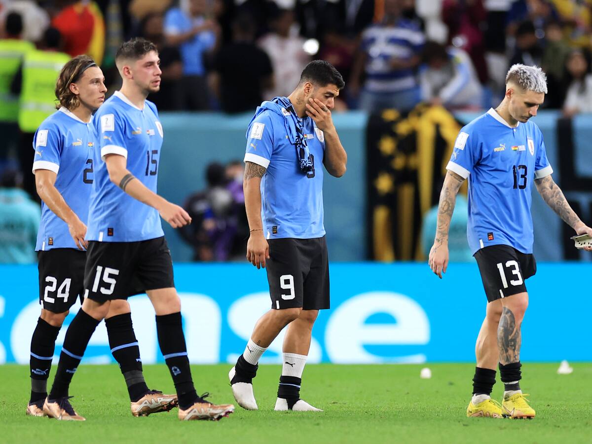 ¡No pudo ser! Uruguay eliminado de la Copa del Mundo