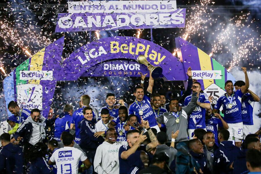 Millonarios ganó su estrella número 16. Foto: Colprensa.