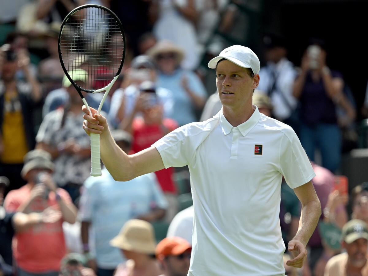 Jannik Sinner consiguió su primera victoria en Wimbledon