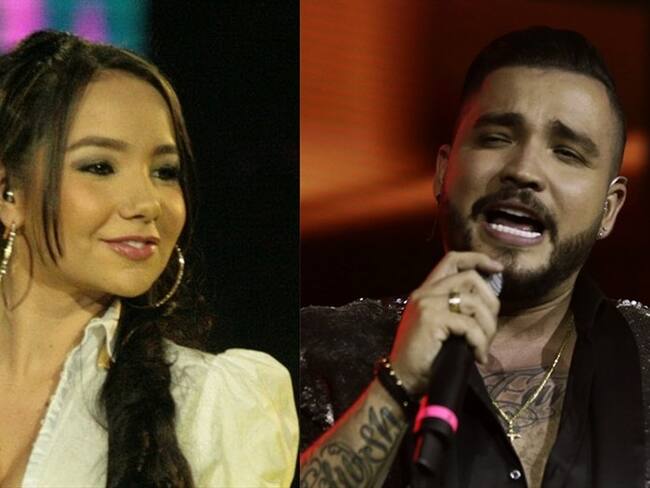 Paola Jara y Jessi Uribe, cantantes de música popular . Foto: COLPRENSA / FOTO ARCHIVO - Colprensa - Sofía Toscano