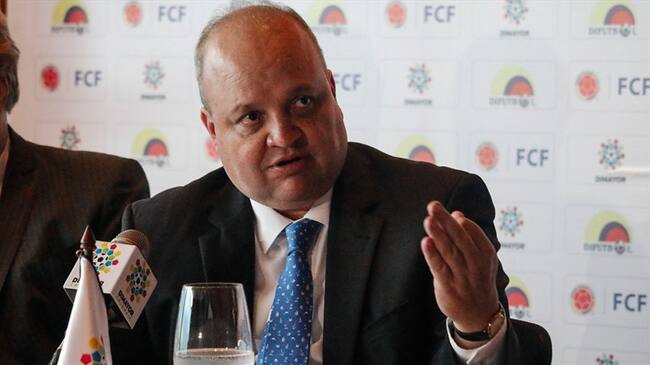orge Vélez, presidente de la División Mayor del Fútbol Colombiano (Dimayor). Foto: Colprensa
