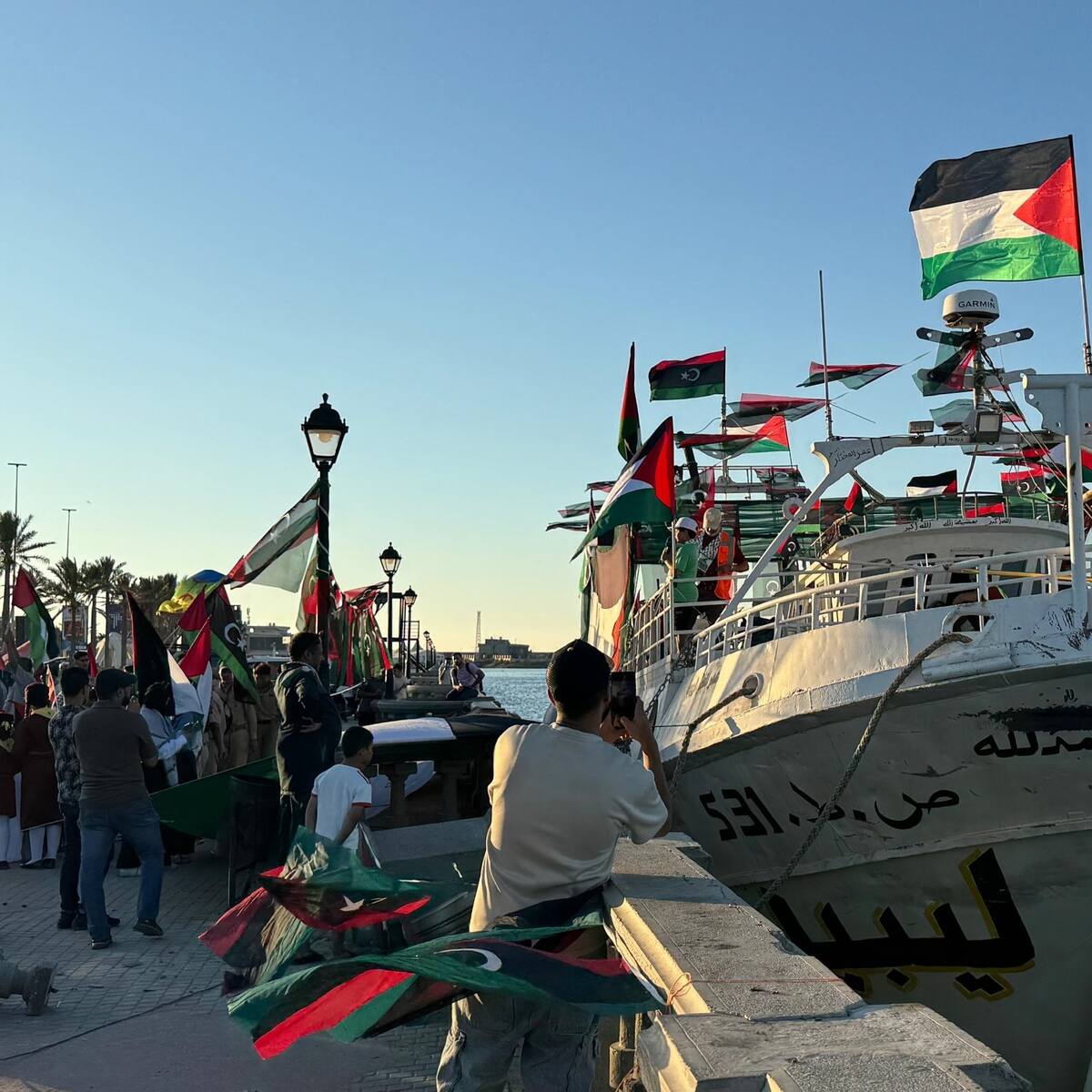 “Sigue el rumbo a Gaza pese a los ataques con drones”: periodista a bordo de Flotilla de la Libertad
